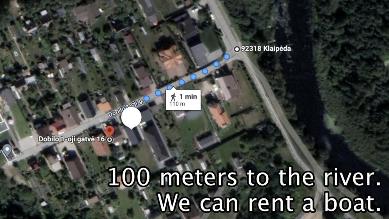 Apartamentai Su Pirtimi Klaipėda Buitenkant foto